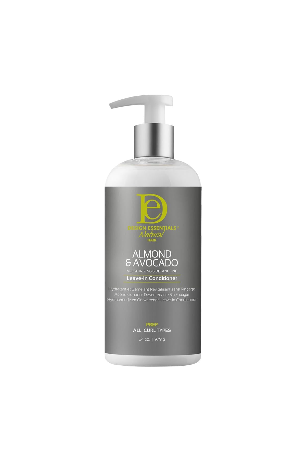 Design Essentials amande et avocat sans rinçage: démêlage facilité et hydratation
