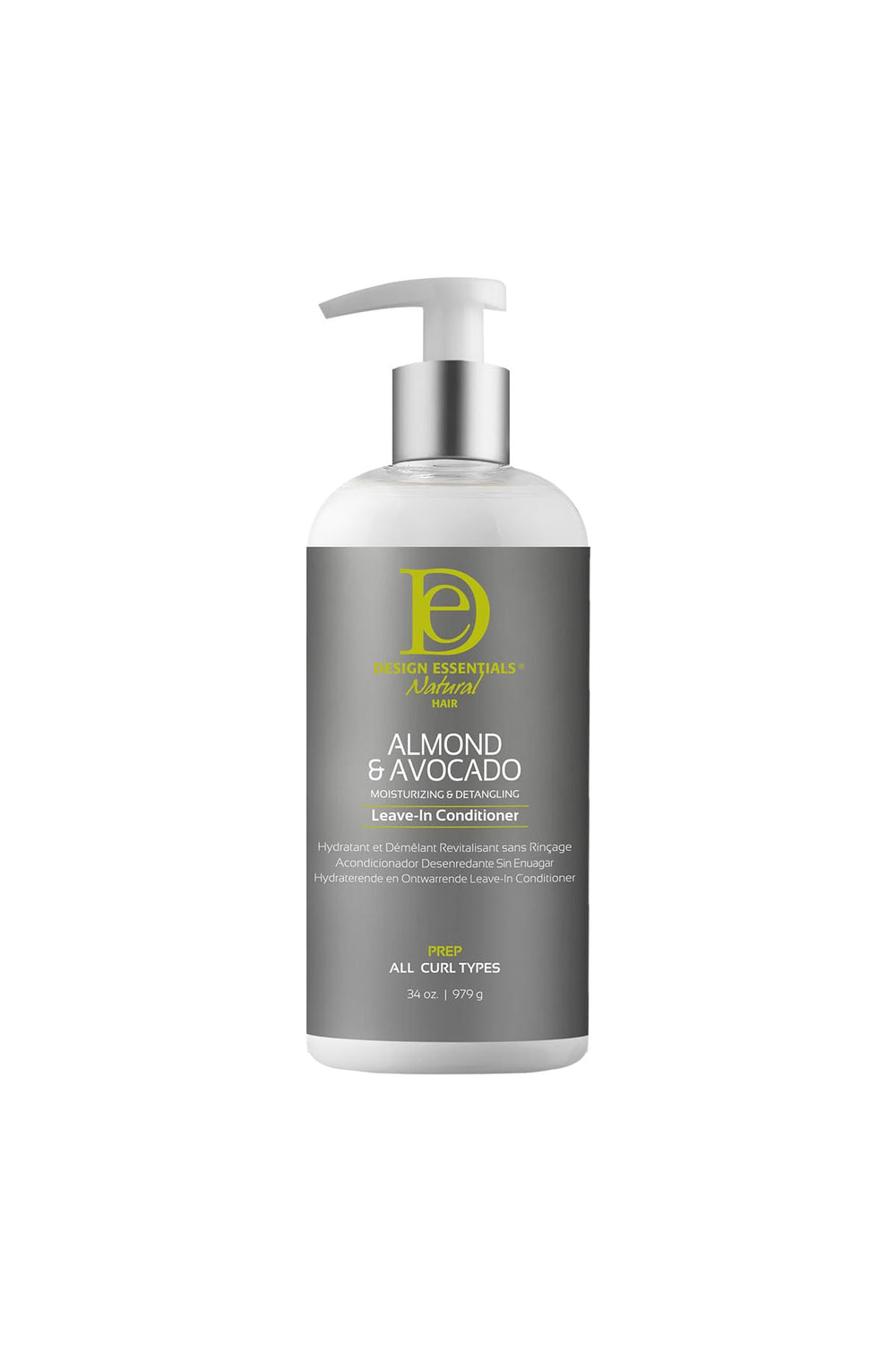 Design Essentials amande et avocat sans rinçage: démêlage facilité et hydratation