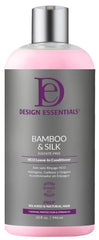Design Essentials Bamboo et Soie HCO – soin sans rinçage, protection thermique et douceur