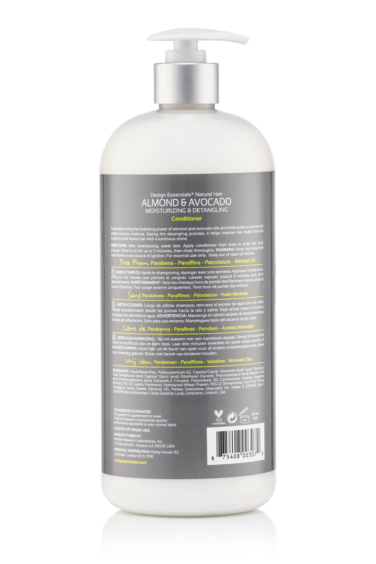Design Essentials crème hydratante karité coco – texture légère sans résidus