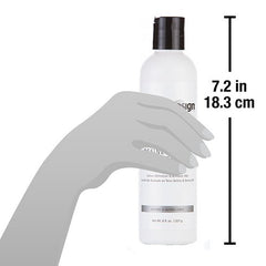 Design Essentials Define & Shine, lotion sèche pour toutes textures; offre brillance naturelle et douceur.
