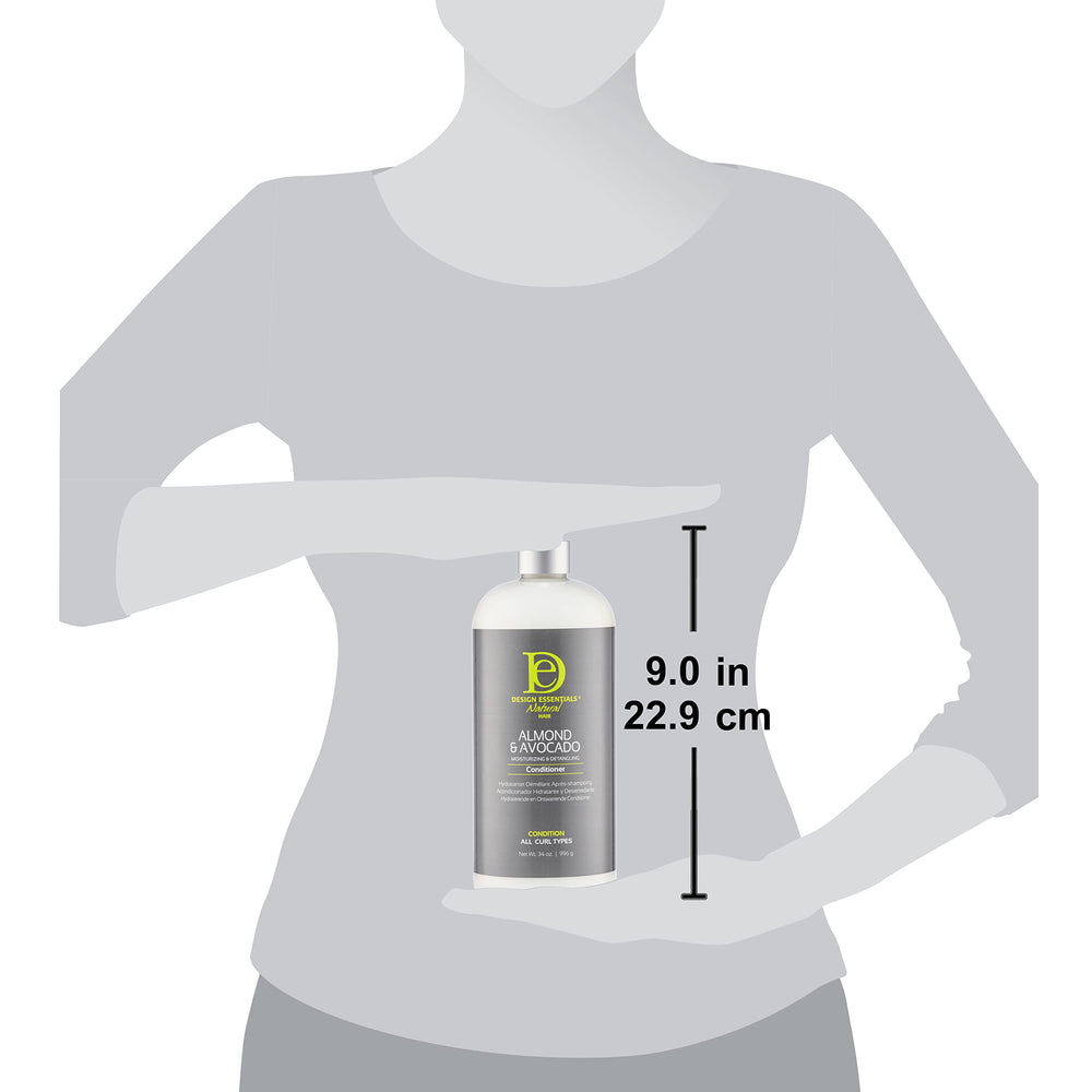 Design Essentials flacon généreux 34oz – douceur durable pour cheveux