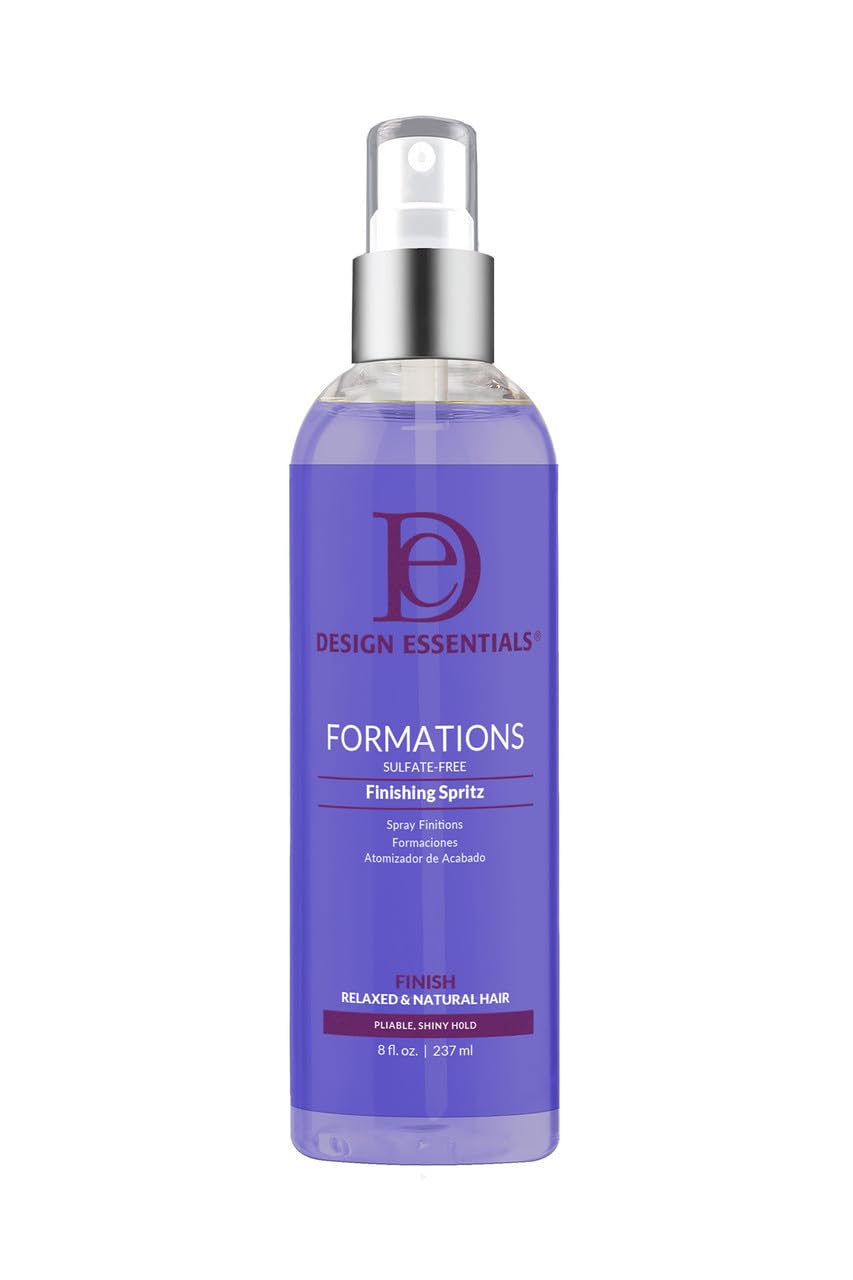 Design Essentials Formations Finishing Spritz – brillance et tenue pour un fini soigné