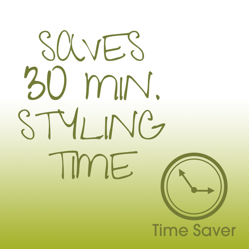 Design Essentials Lotion twist et set: gain de temps jusqu’à 30 minutes.