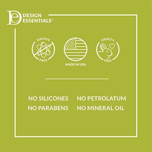 Emballage Design Essentials sans cruauté, respectueux des cheveux et de l'environnement.