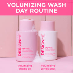 Design.Me Puff.ME Conditionneur Tous types de cheveux pour volume.