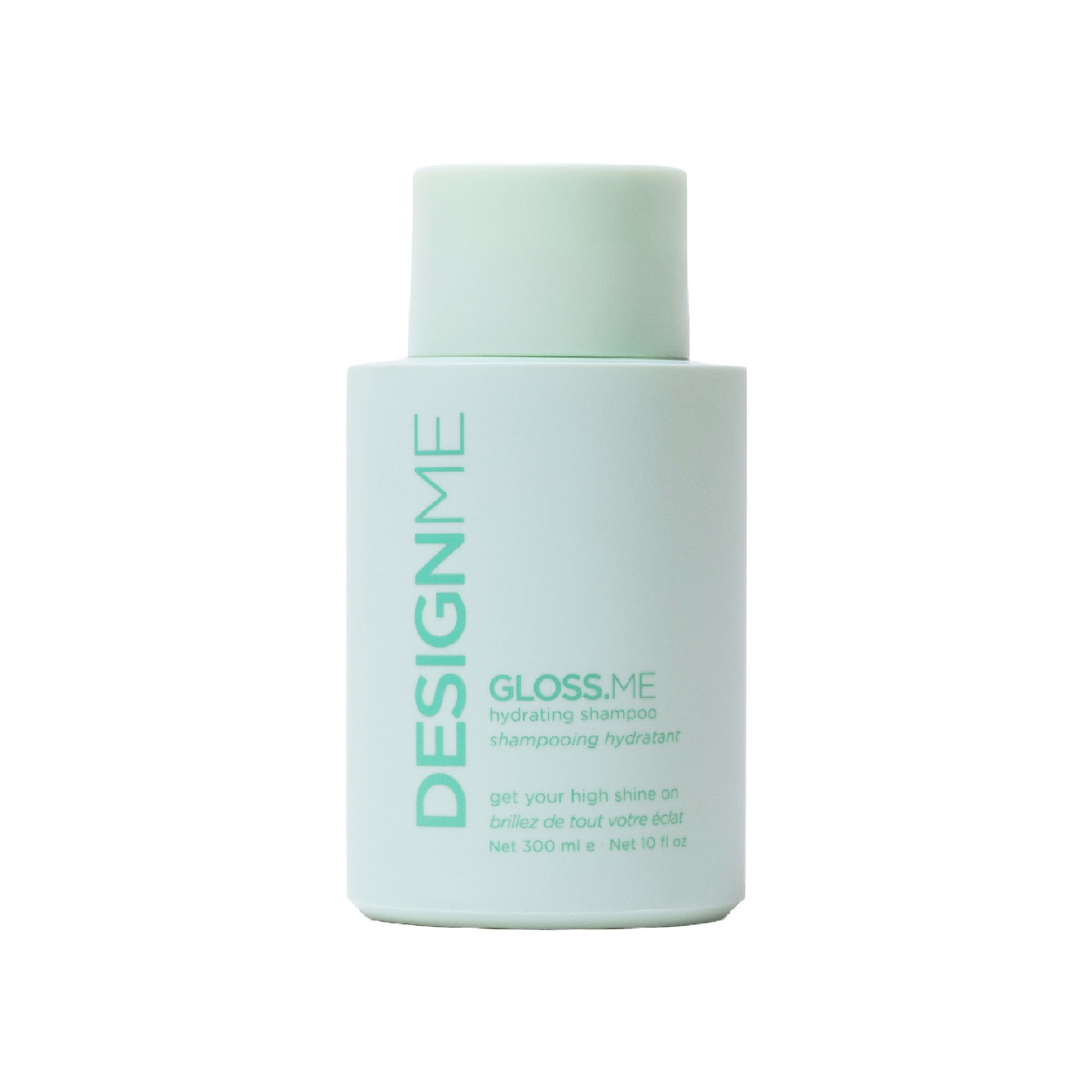 Design.Me Shampoing hydratant en bouteille pour cheveux doux et brillants.