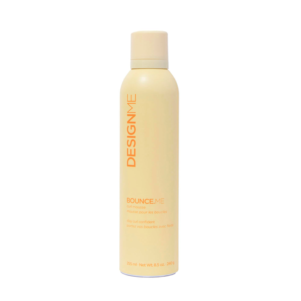 Design.Me BOUNCE.ME – flacon mousse légère pour boucles définies.