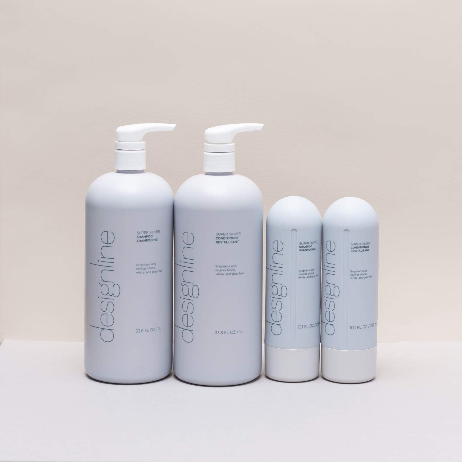 DESIGNLINE Shampoing Super Argent – Amélioration subtile de couleur et brillance