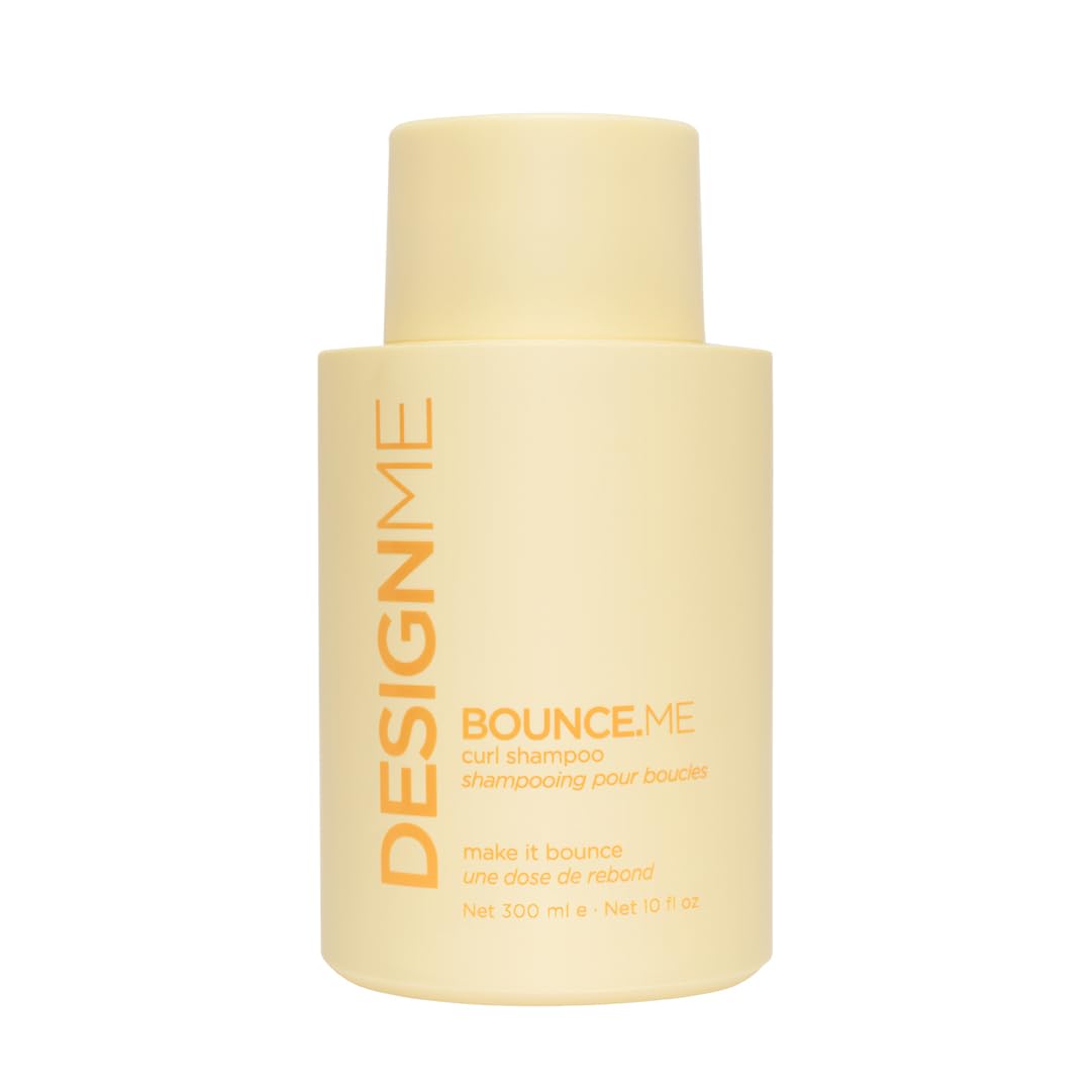 Design.Me BOUNCE.ME shampoing – bouteille prête à hydrater les boucles.