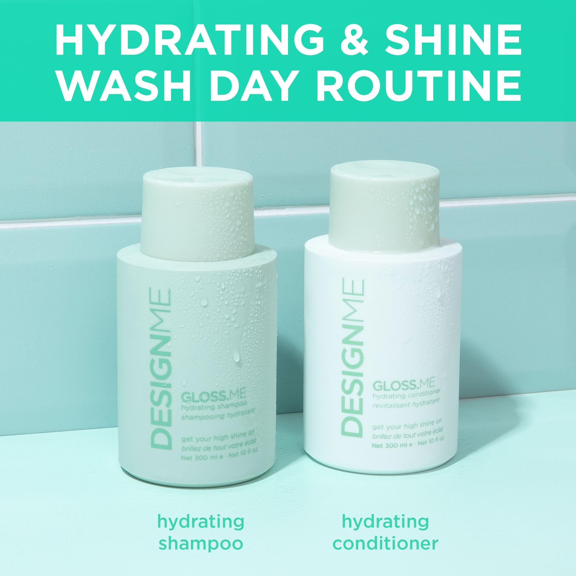 Design.Me GLOSS.ME Hydratant Conditionneur – argan riche en vitamine E pour la douceur