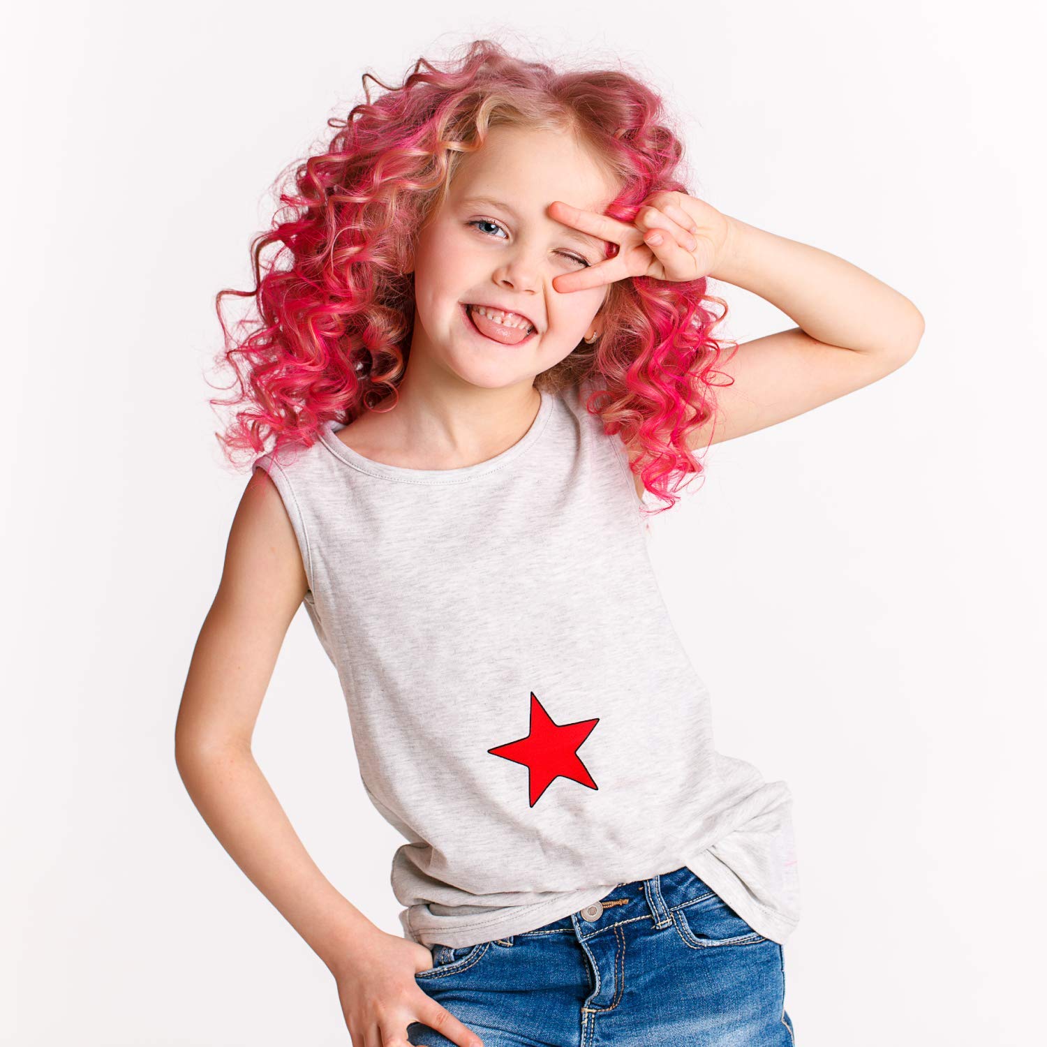 Desire Deluxe craies cheveux vert, couleur vive prête pour jeu et fête.