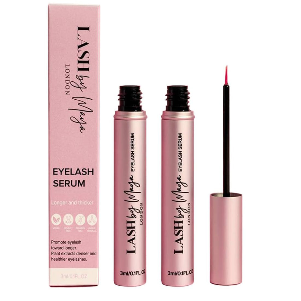 Sérum Lash by Maya Detllou – flacon élégant pour soins des cils.