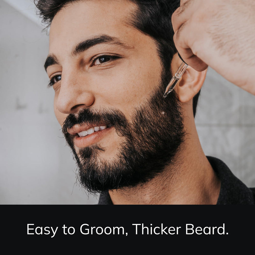 Detroit Grooming Co. aperçu-ensemble-barbe: image claire des produits clés et de leur finition naturelle.
