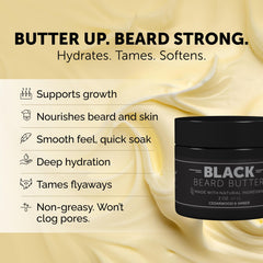 Application du beurre barbe par Detroit Grooming Co pour un fini soigné.