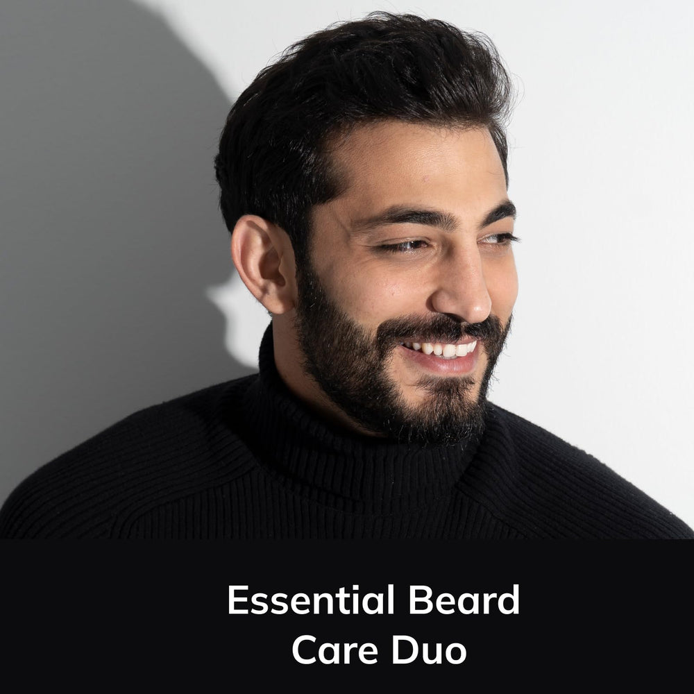 Detroit Grooming Co routine: huile puis baume pour sceller l'hydratation.
