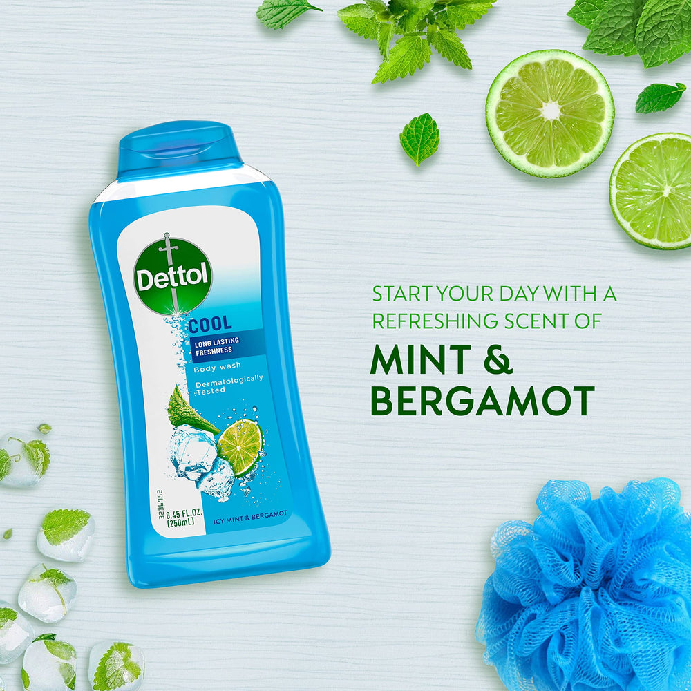 Habitude quotidienne de douche Dettol pour énergie matinale
