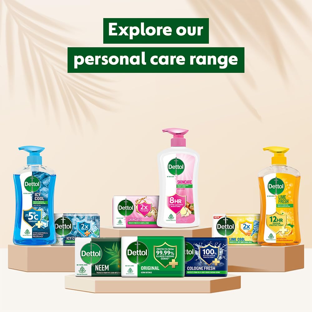 Utilisation en famille avec Dettol Original, hygiène quotidienne.