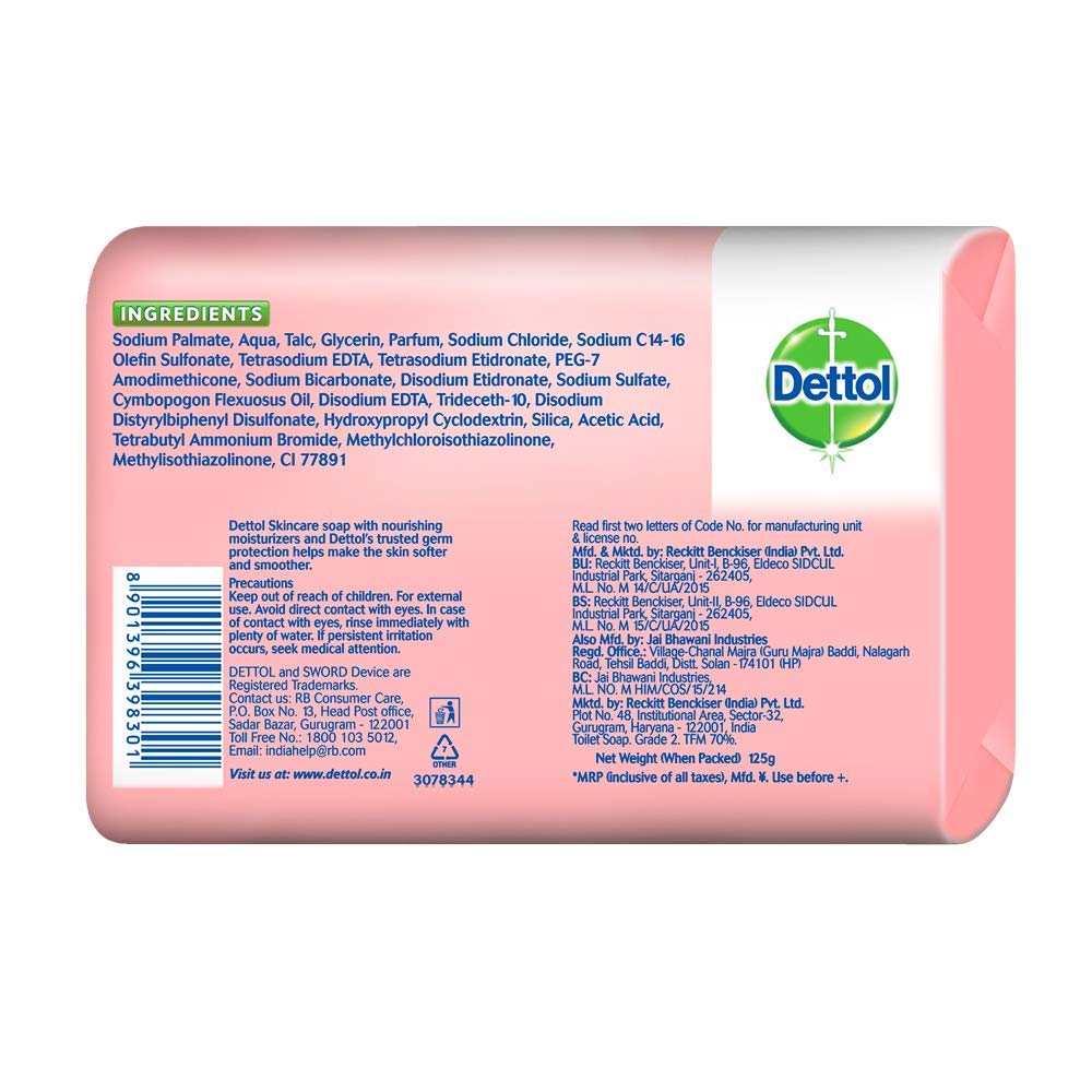 Savon Dettol pratique en voyage et à domicile, hygiène au quotidien.