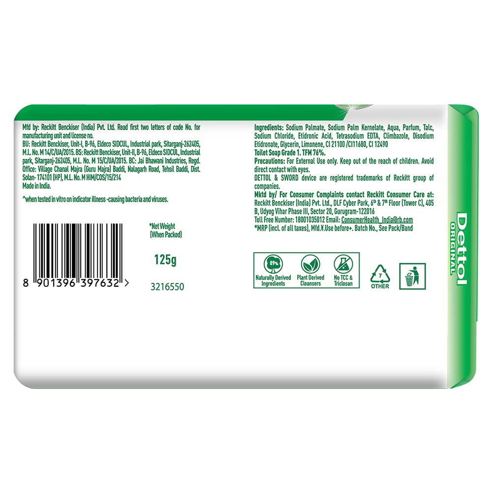 Barre Dettol Original – pratique à placer dans la salle de bain
