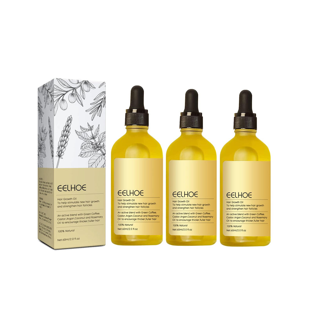 Deuiosna huile Croissance en bouteille 60 ml, soin nourrissant pour cheveux.