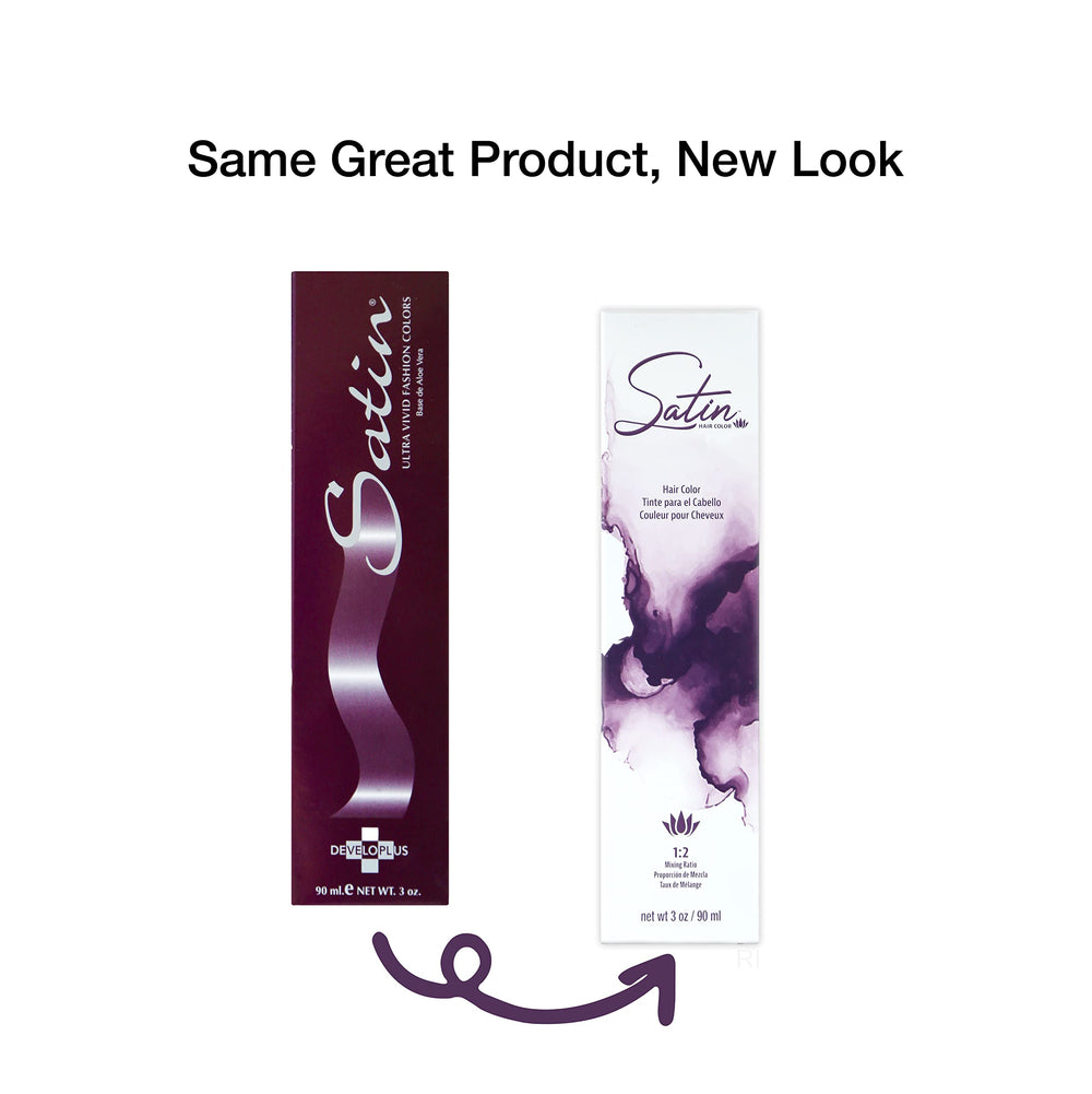 Developlus Satin Ultra Vivid 6N Dark Blonde – application facile et précise pour un résultat uniforme