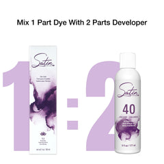 Developlus Satin Ultra Vivid 6N Dark Blonde – teinte lumineuse révélant un blond naturel et profond