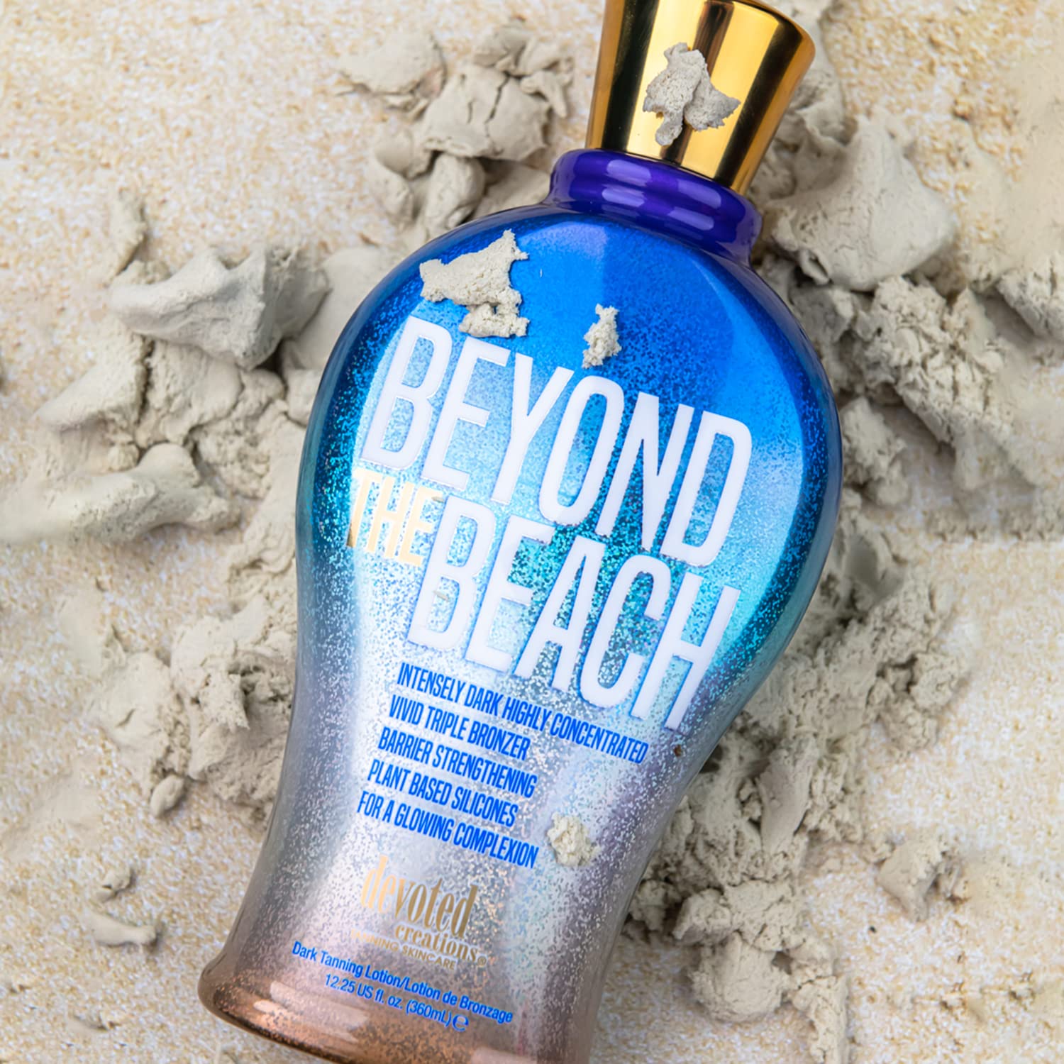 Devoted Creations Beyond the Beach – parfum plage agréable lors de l’application et du bronzage