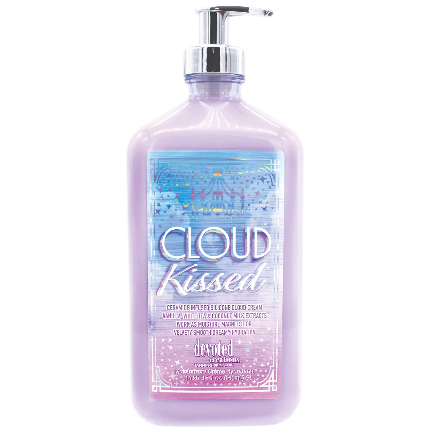 Devoted Creations Cloud Kissed hydratant, bouteille, hydratation durable