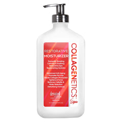 Devoted Creations Collagenetics Spa Restorative Moisturizer 18oz bottle delivers hydrating, silky skin daily.