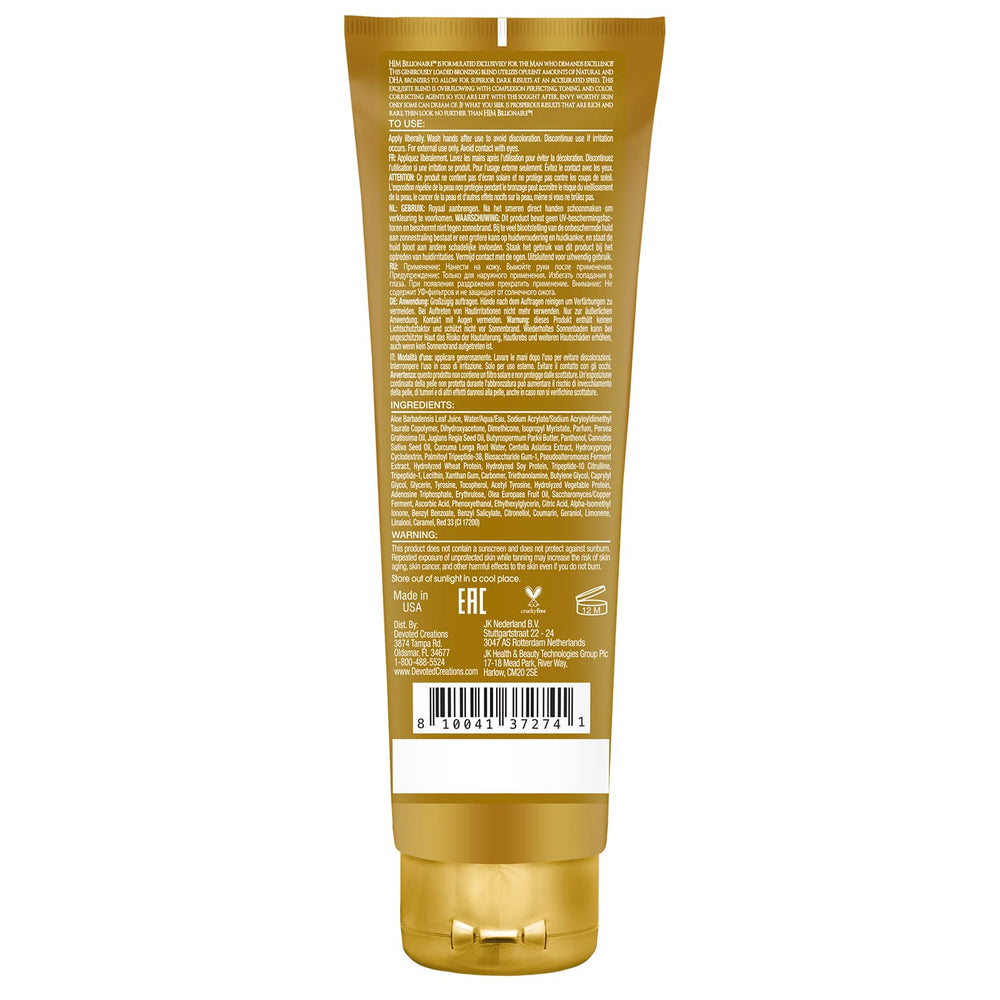 Devoted Creations H.I.M Billionaire : correcteur couleur à base d’herbe du tigre pour un teint homogène.