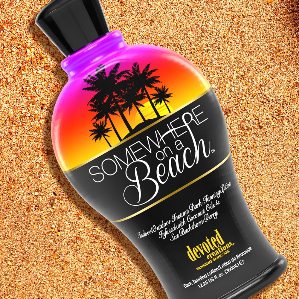 Devoted Creations Somewhere on a Beach : parfum plage évoquant une ambiance estivale.