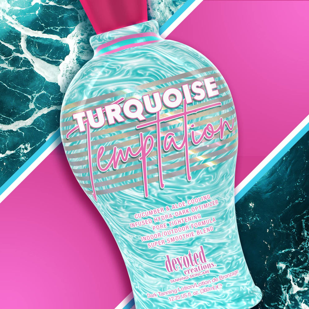 Devoted Creations Turquoise Temptation — parfum sorbet sucré pour une expérience agréable.