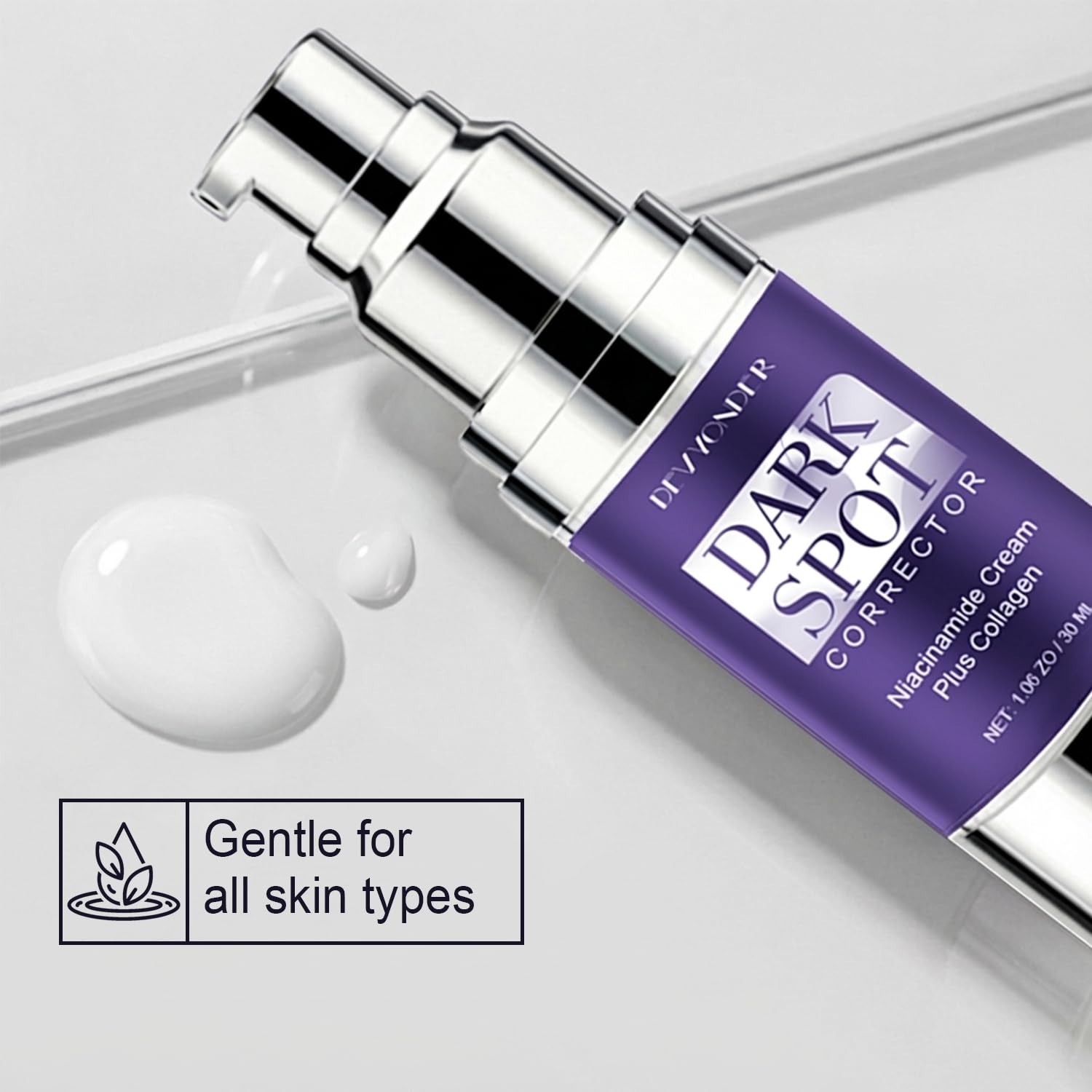Devyonder skincare routine moment showing gentle application