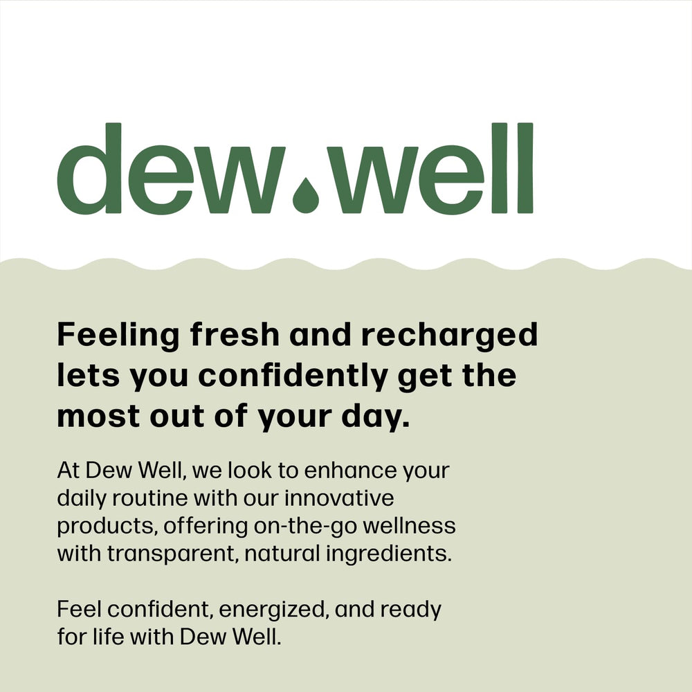 Pack de 50 lingettes Dew Well pour aventures multiples.