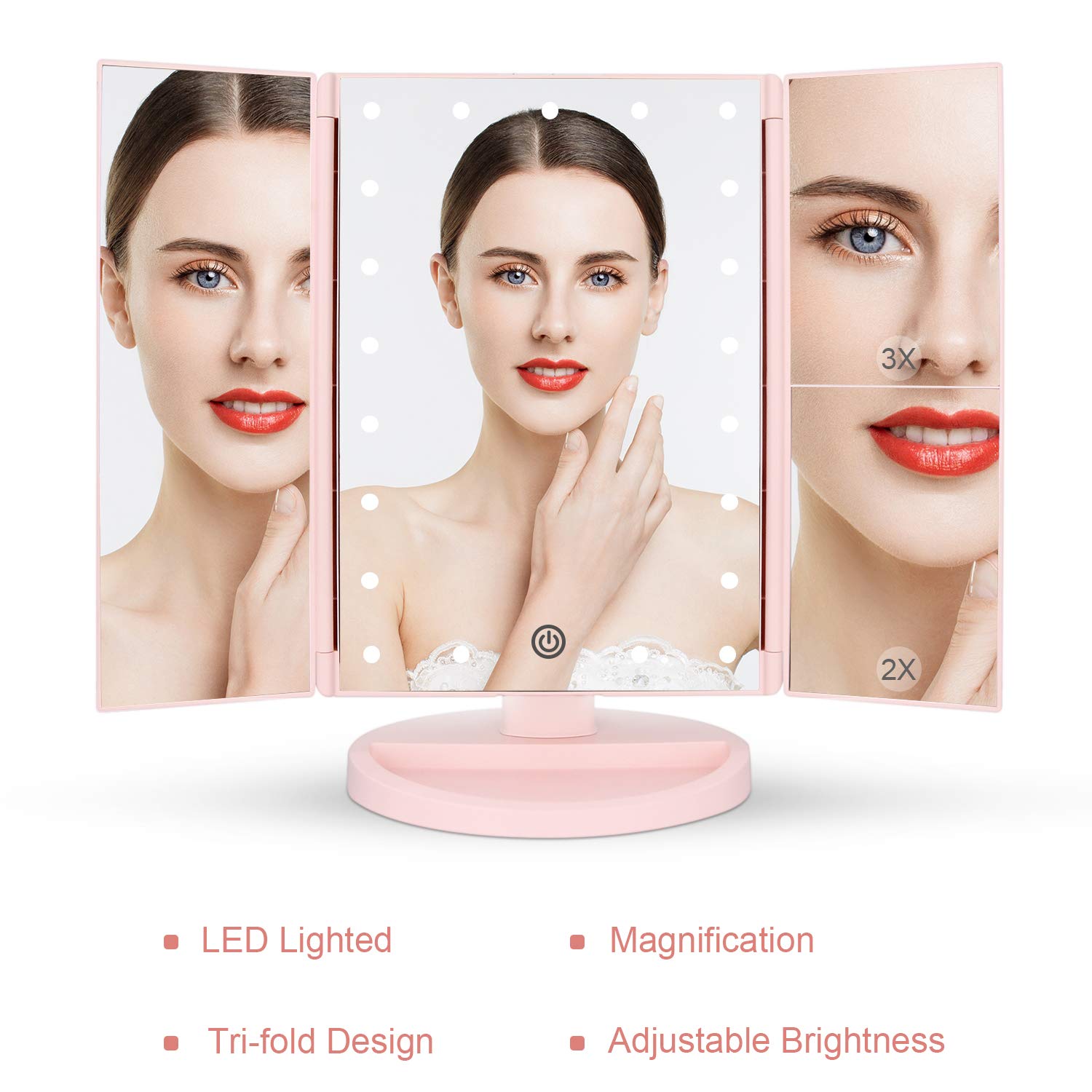 Miroir Deweisn emballage et garantie d’un an.