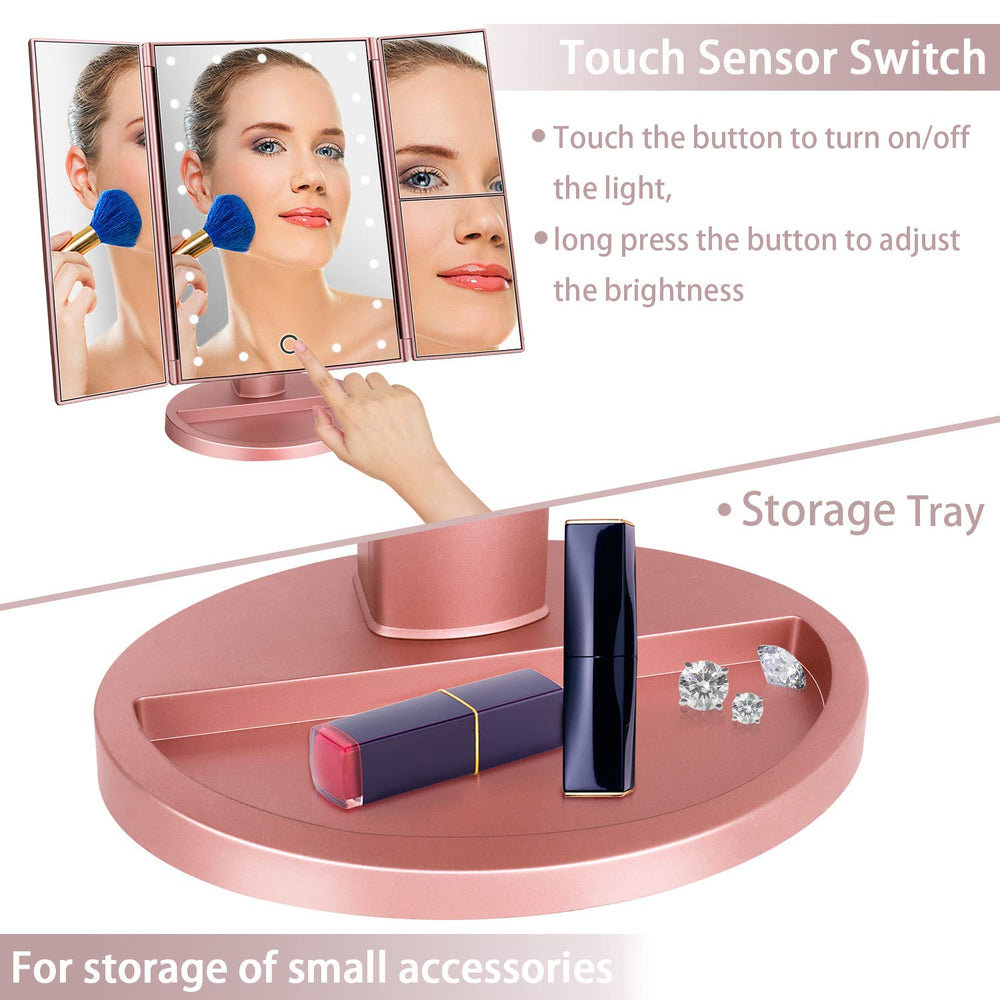 Miroir DeWEISN pivotant à 180° pour une vue personnalisée.