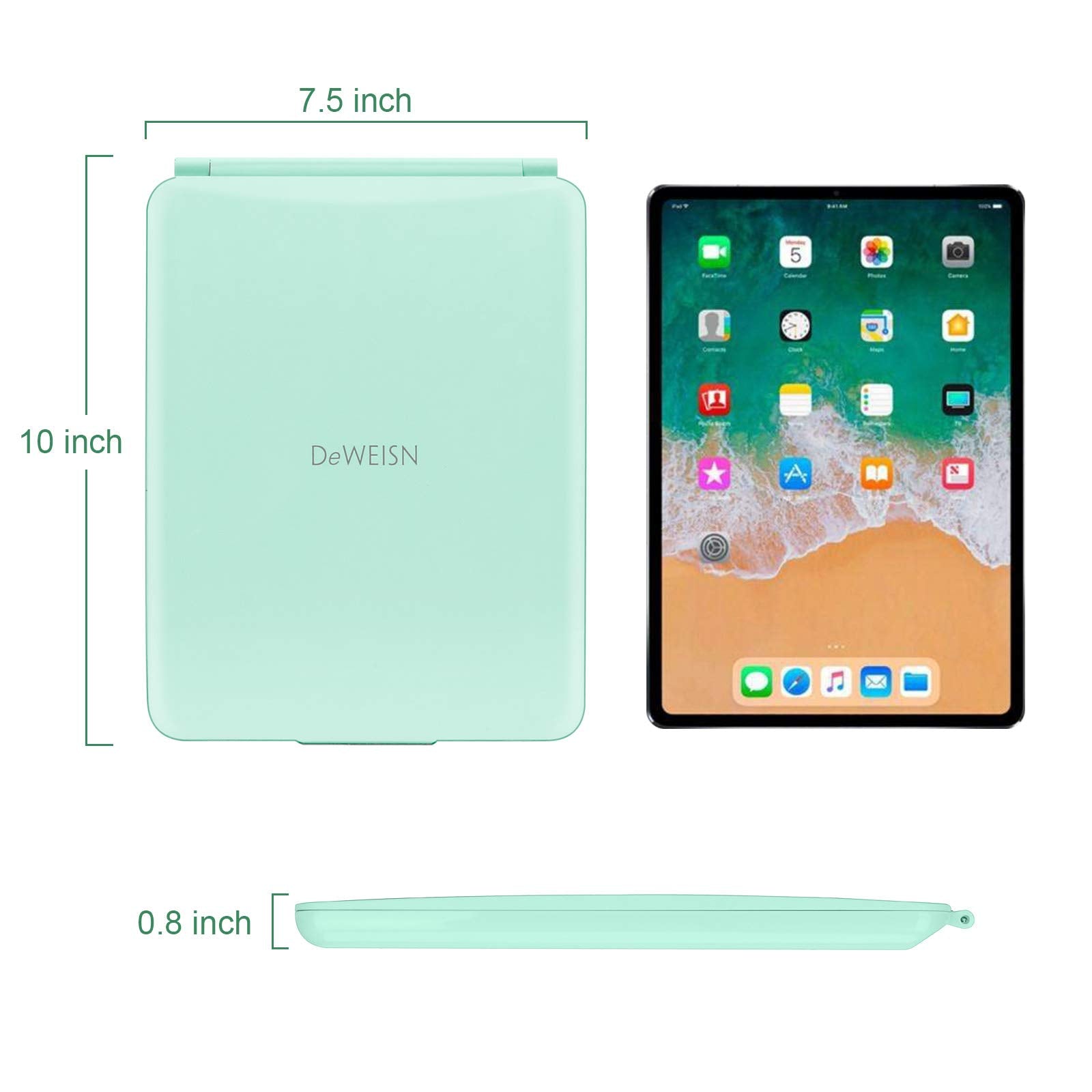 Miroir deweisn trois couleurs lumineuses, idéal selon l’ambiance du maquillage