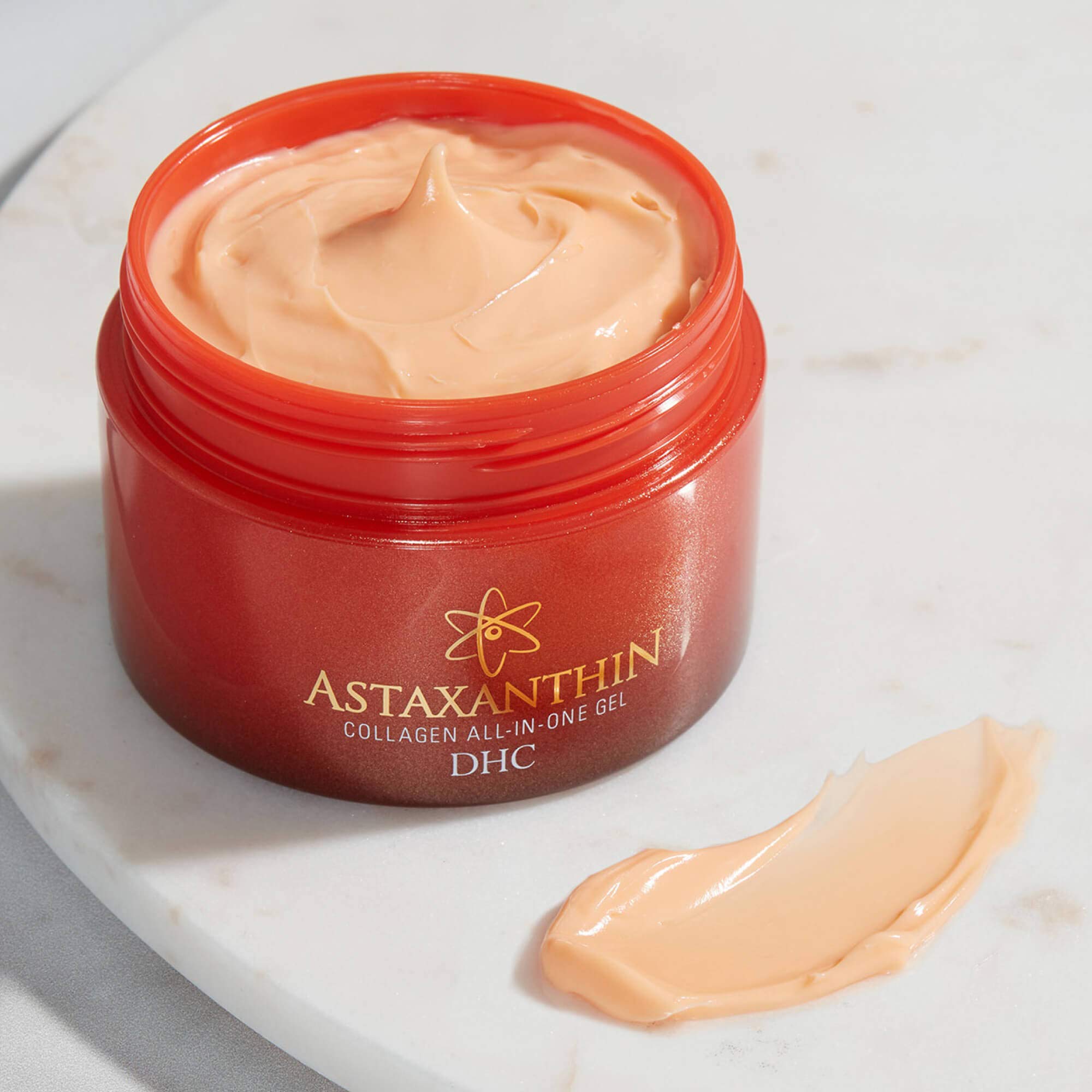 DHC Astaxanthin Collagen Gel – éclat raffermi, soin quotidien matin.