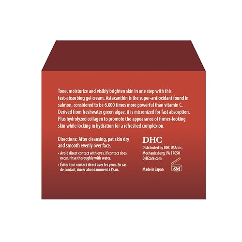 DHC Astaxanthin Collagen Gel – rituel matin rapide et efficace.