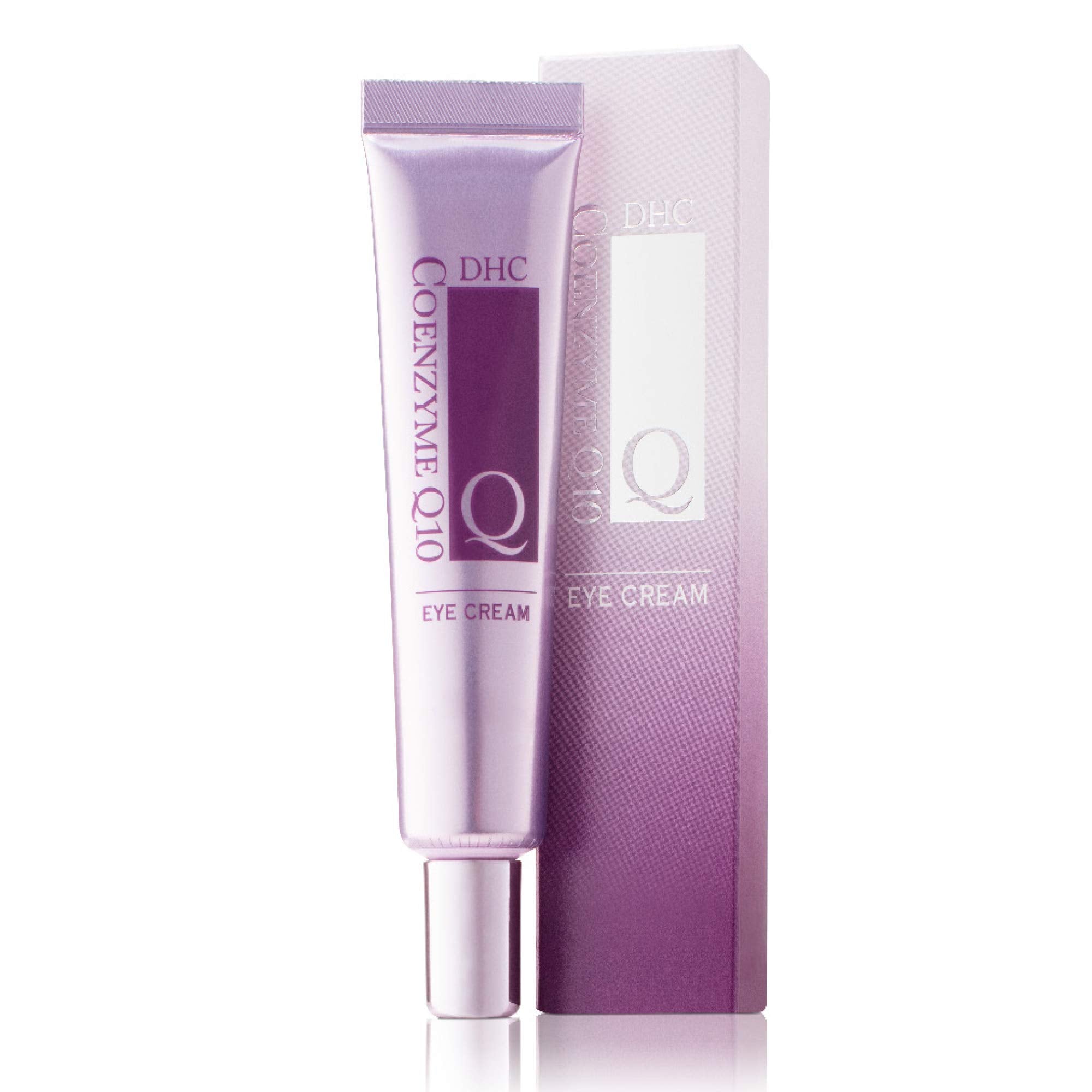Texture veloutée de la crème contour des yeux DHC CoQ10, sensation légère et nourrissante.