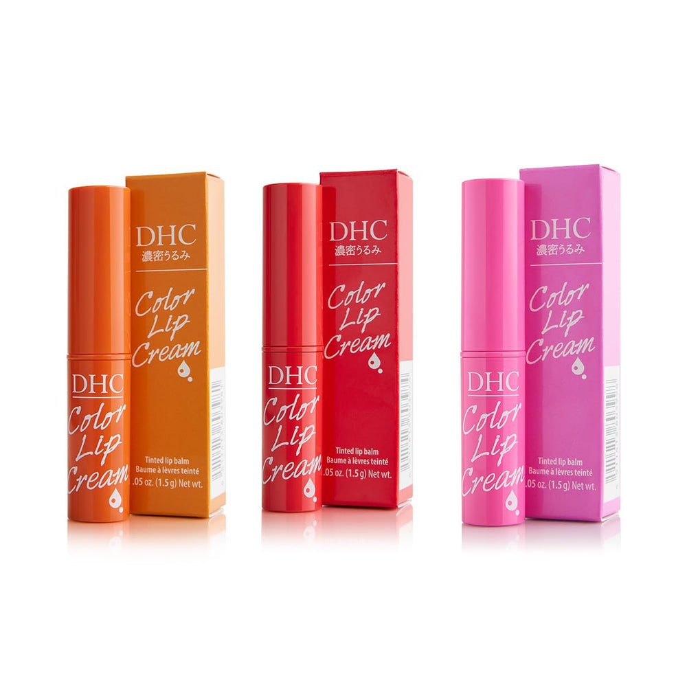 DHC Creme Levres Coloree rose clair, texture soyeuse et douceur.