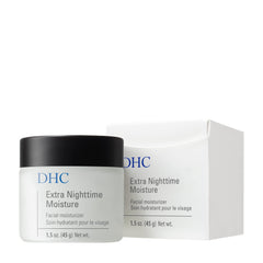DHC Hydratant Nocturne Extra — texture crème, absorption rapide