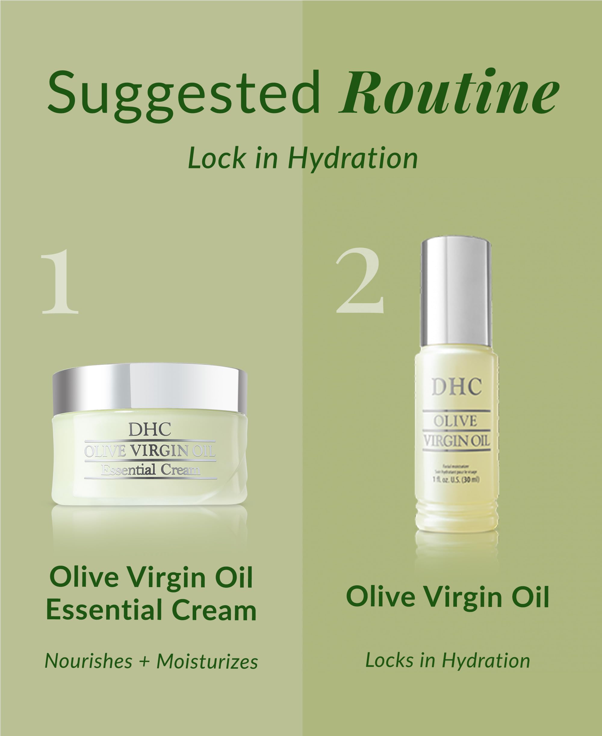 Crème DHC Olive Virgin : sans parfum pour peaux sensibles.
