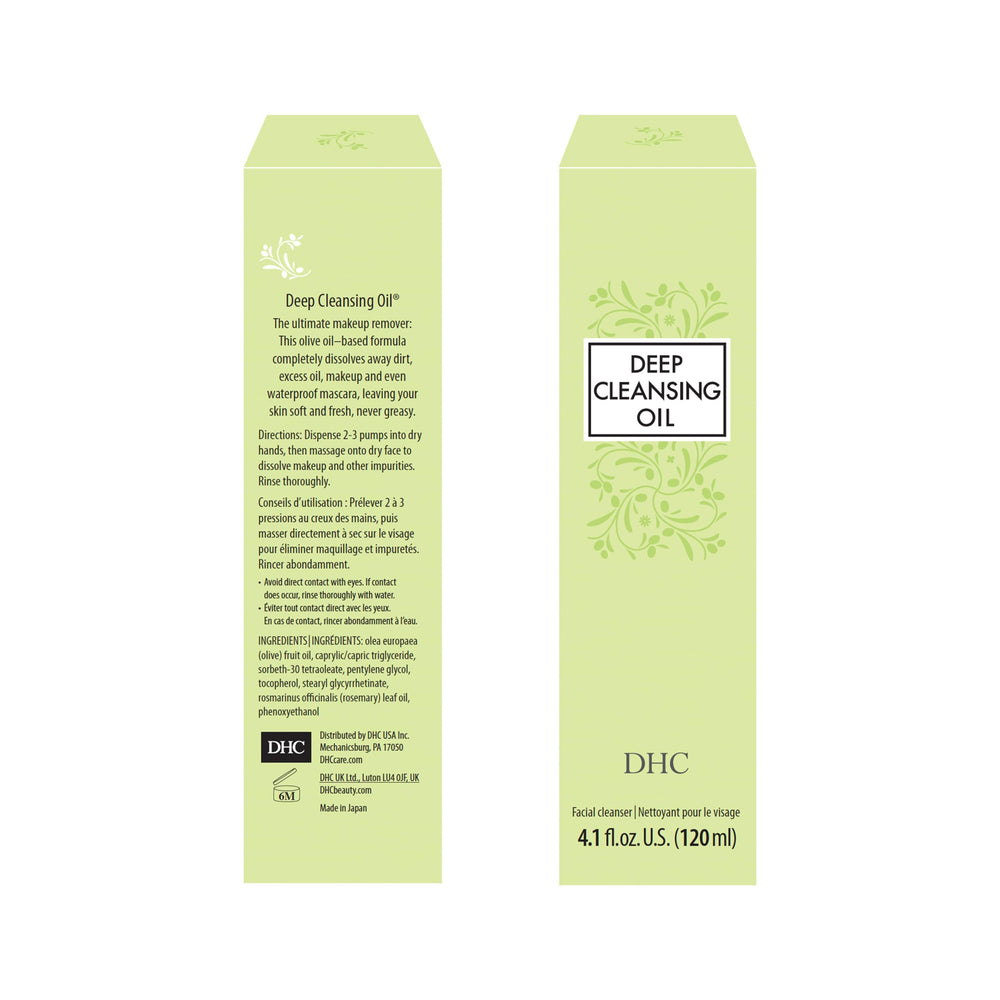 Maquillage résiste à l'eau se retire proprement après l'utilisation DHC.