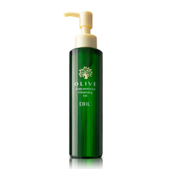 Bouteille DHC huile nettoyante olive concentrée démaquillant en douceur
