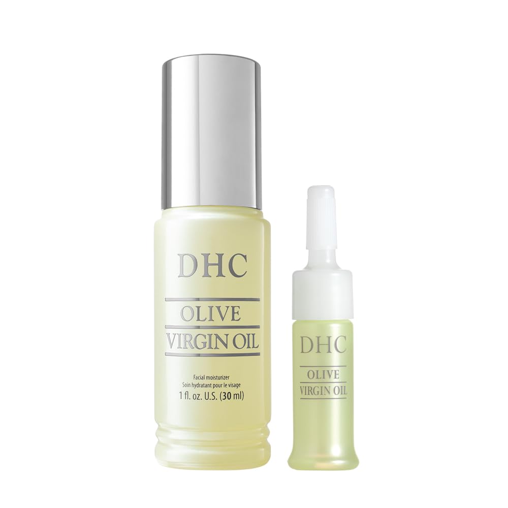 DHC Huile d'olive vierge — bouteille hydratante et légère pour le visage