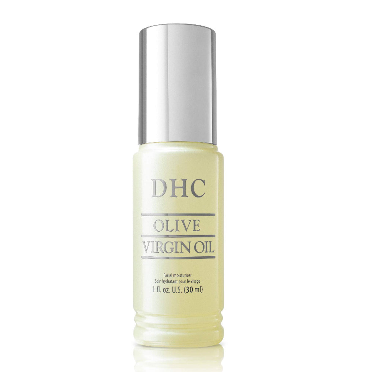 Huile d’olive vierge DHC Sans Parfum, bouteille 1oz, hydratation légère