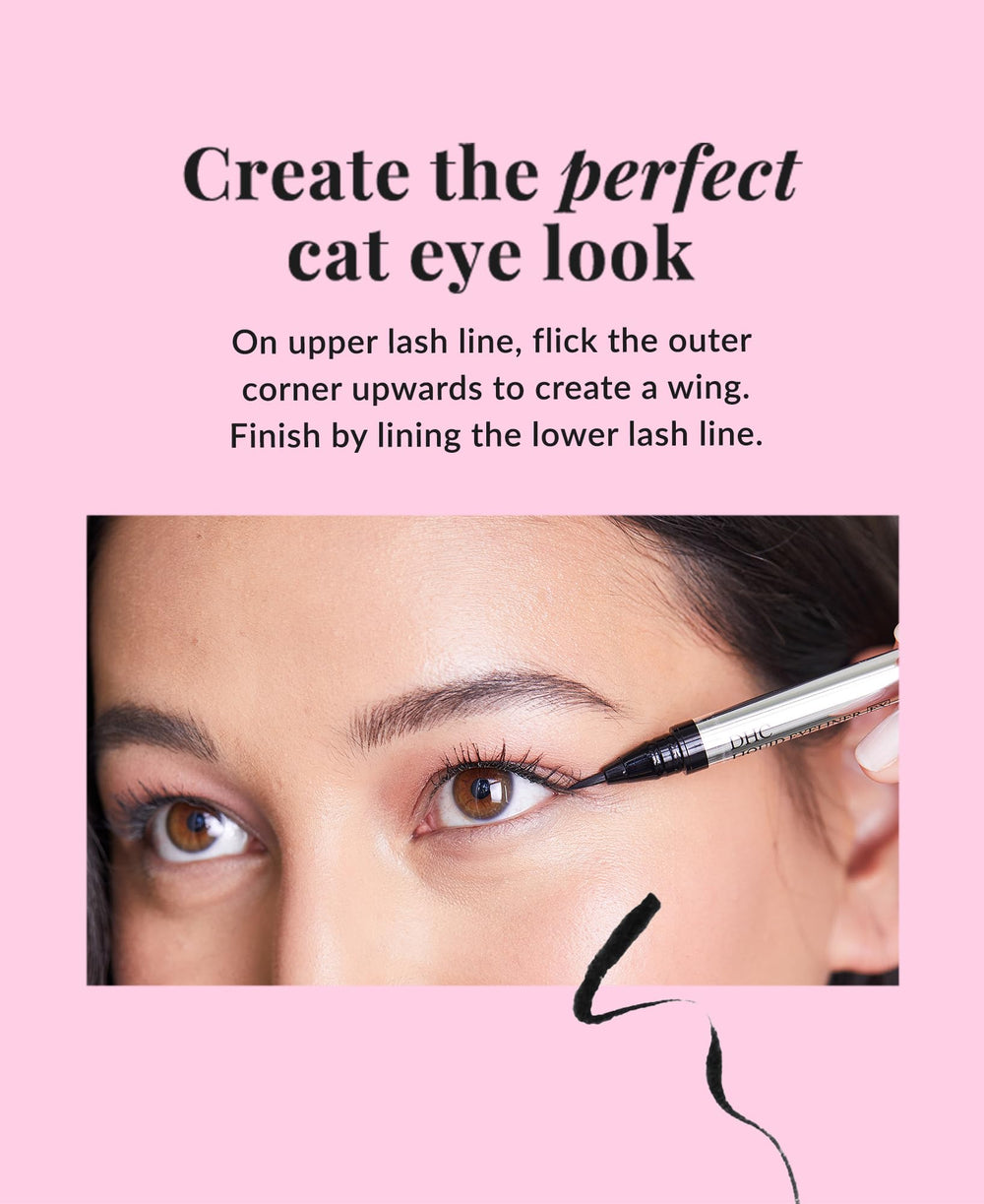 DHC Liquid Eyeliner EX ligne noire durable sans bavure