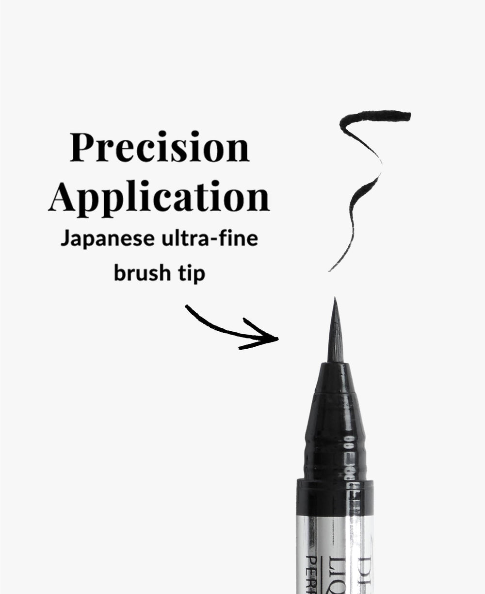 DHC Liquid Eyeliner EX trace noir définie pour un regard perçant